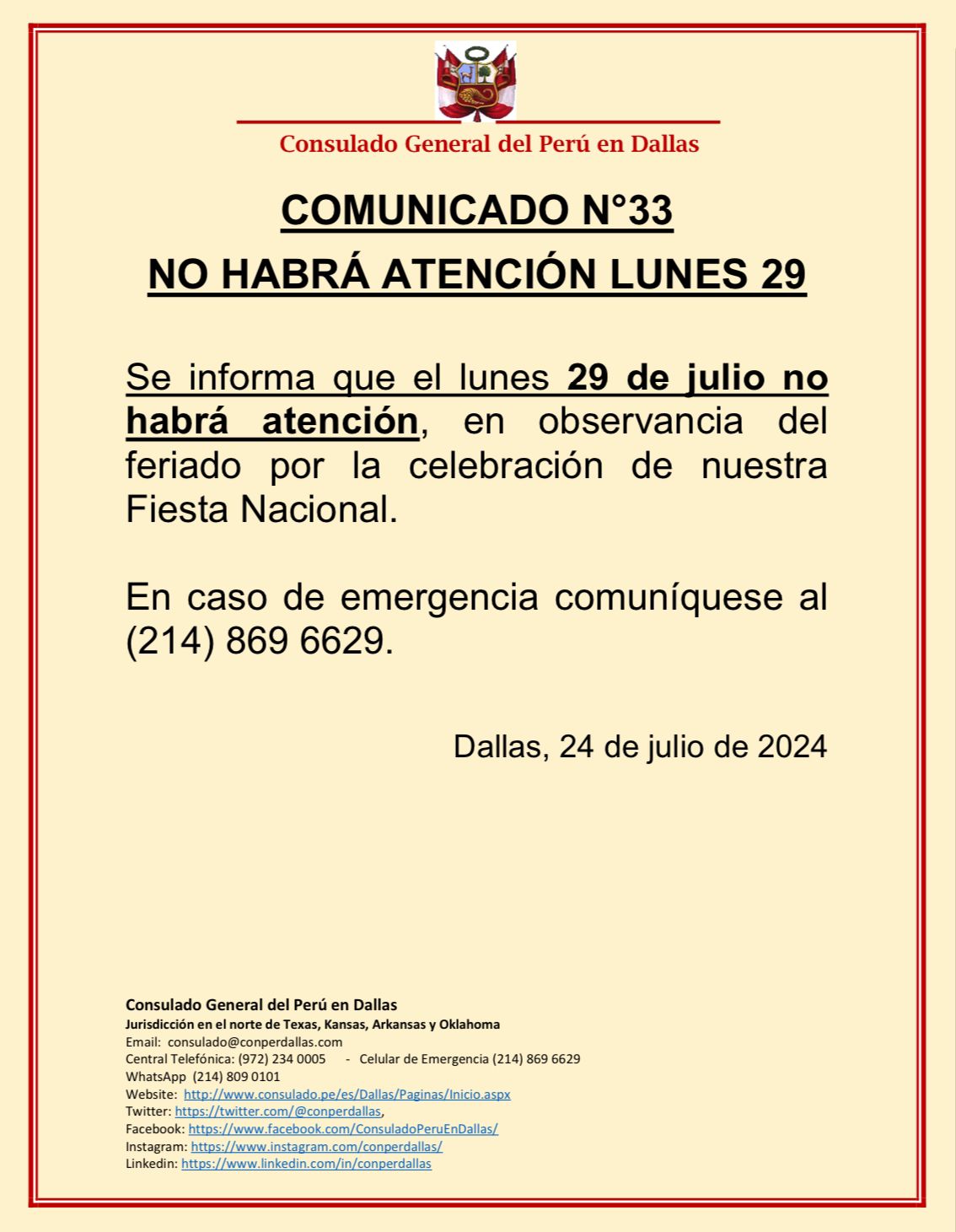 No habrá atención lunes 29.jpeg