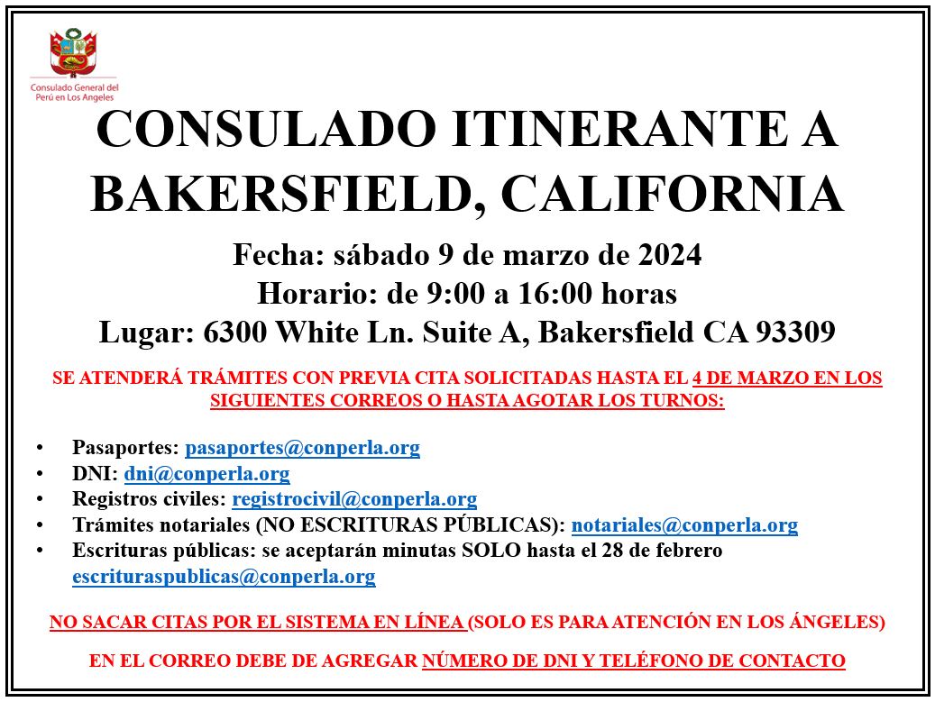 Comunicado itinerante Bakersfield marzo 2024.JPG